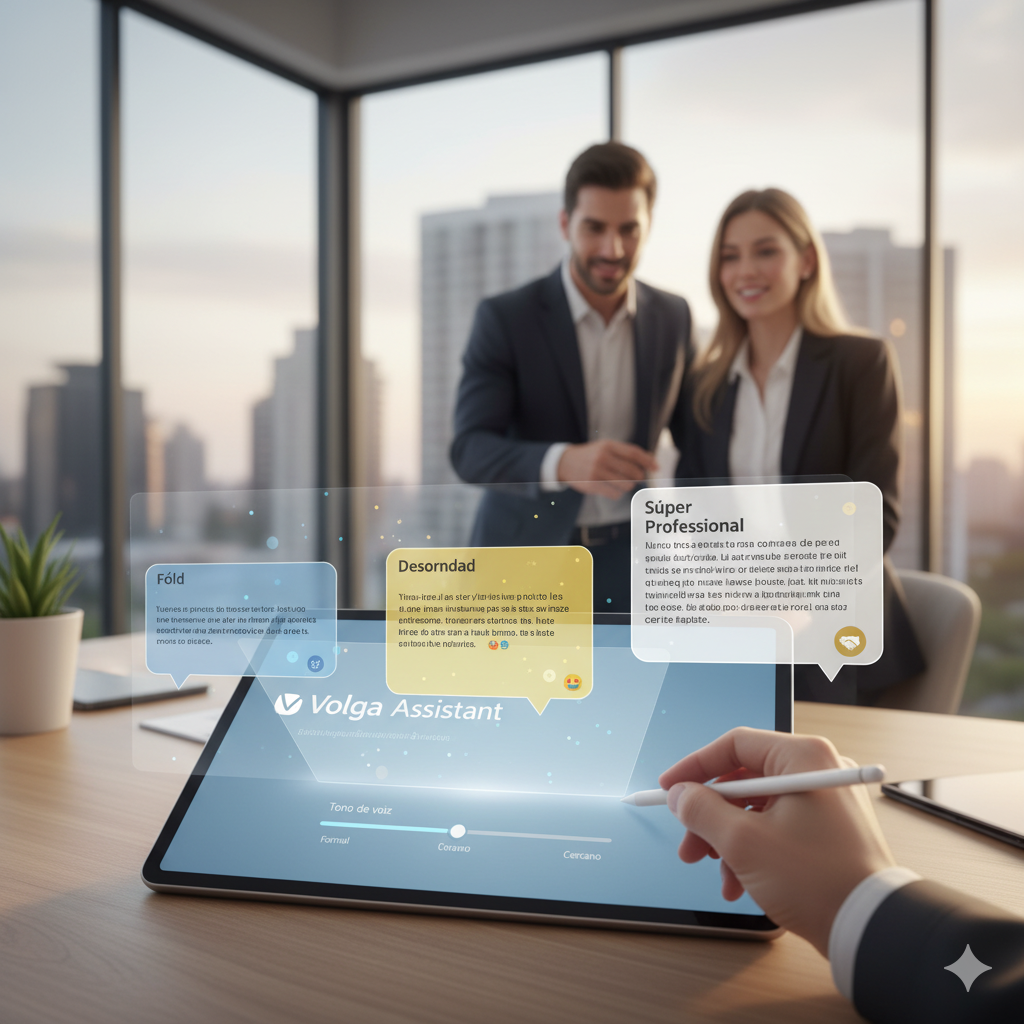 Cómo definir el tono de voz de tu asistente de WhatsApp (con ejemplos de mensajes)